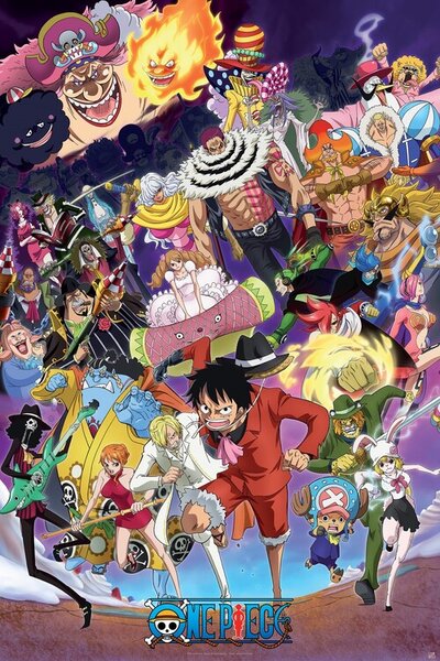 Plakát, Obraz - One Piece - Big Mom saga, (61 x 91.5 cm)