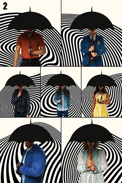 Plakát, Obraz - The Umbrella Academy - Family