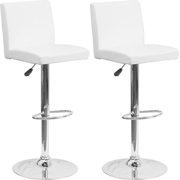 2x Barová židle Hawaj CL-7004 | bílá