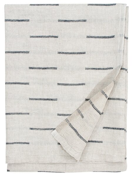 Lněný ručník Paussi, len-šedý, Rozměry 48x70 cm