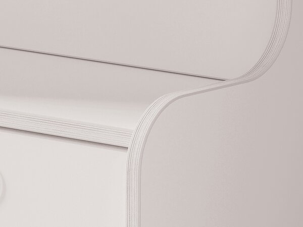 Postel II 90x200 Pure Modular - bílá