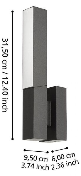EG 900709 Venkovní nástěnné svítidlo UGENTO 900709 - EGLO