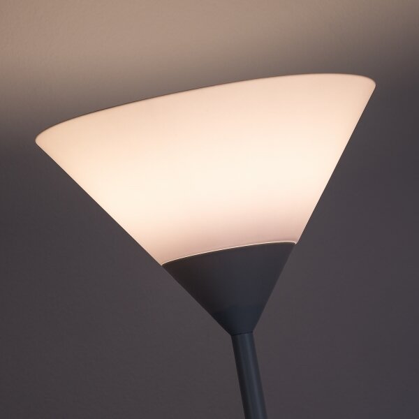 Brilagi - Stojací lampa ARIANA 1xE27/100W/230V + 1xE14/25W bílá