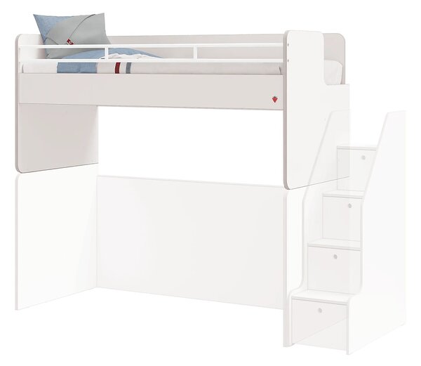 Postel II 90x200 Pure Modular - bílá