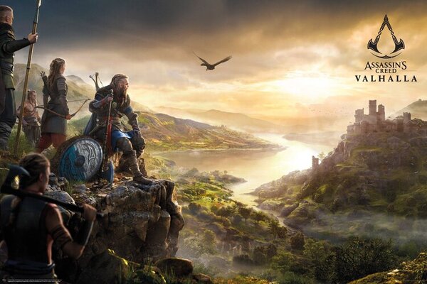 Plakát, Obraz - Assassin's Creed: Valhalla - Vista
