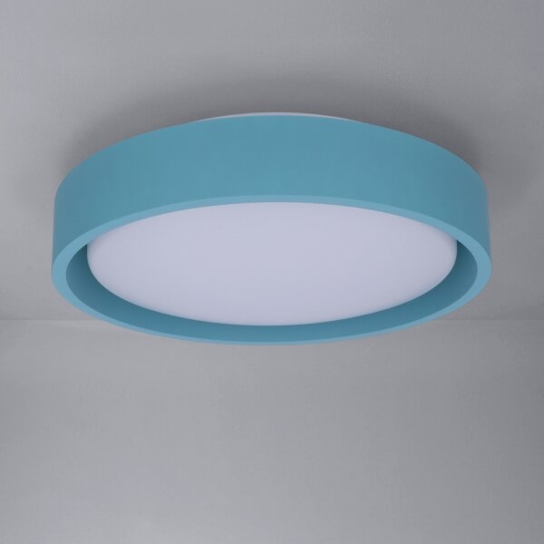 Brilagi - LED Stropní svítidlo MATTEO LED/24W/230V pr. 31 cm tyrkysová