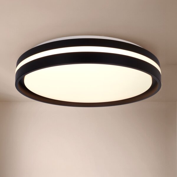 Brilagi - LED Stmívat. svítidlo NAOMI LED/48W/230V 3000-6500K pr. 39 cm černá+DO