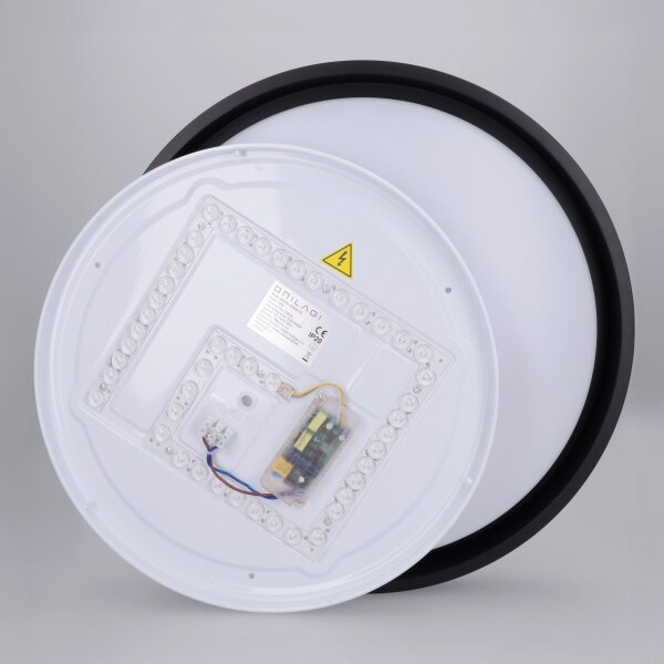 Brilagi - LED Stmív. svítidlo MATTEO LED/48W/230V 3000-6500K pr. 41 cm černá +DO
