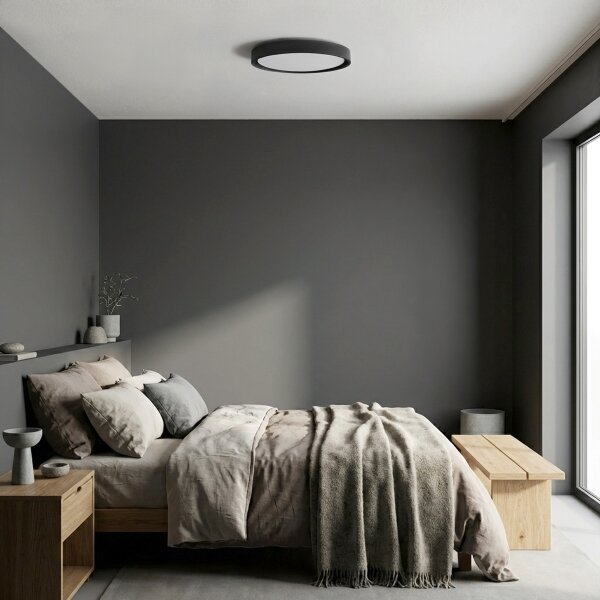 Brilagi - LED Stmív. svítidlo MATTEO LED/48W/230V 3000-6500K pr. 41 cm černá +DO