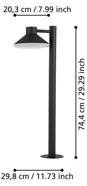 EG 900689 Venkovní soklové svítidlo NINNARELLA 900689 - EGLO