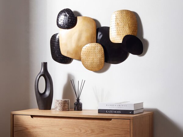 Závěsná ozdoba HAFNIUM Kov 48 cm Zlatá