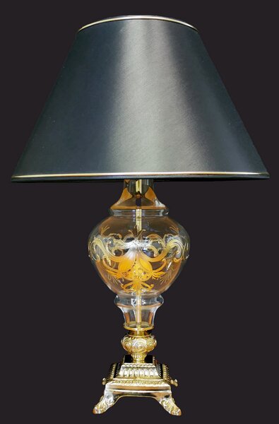 Stolní lampa AS233BLACK Zlatá