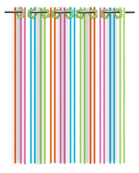 Tutumi, textilní sprchový závěs 180 x 200 cm SC5006AA, vícebarevné, REA-Z0508