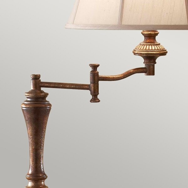 Feiss FE-GIBSON-SWFL - Stojací lampa GIBSON 1xE27/60W/230V
