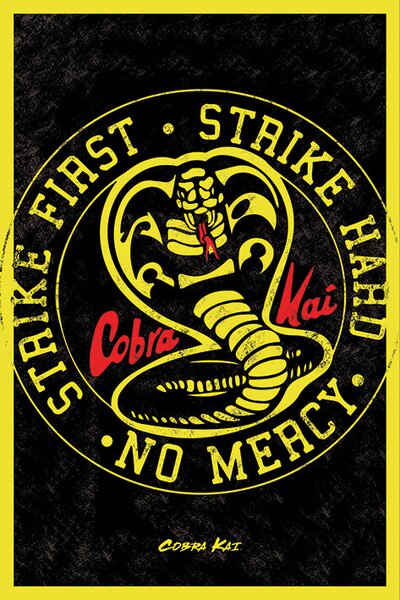 Plakát, Obraz - Cobra Kai - Emblem