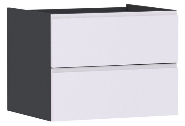 Skříňka pod umyvadlo MALAGA MA01 šedá / bílý