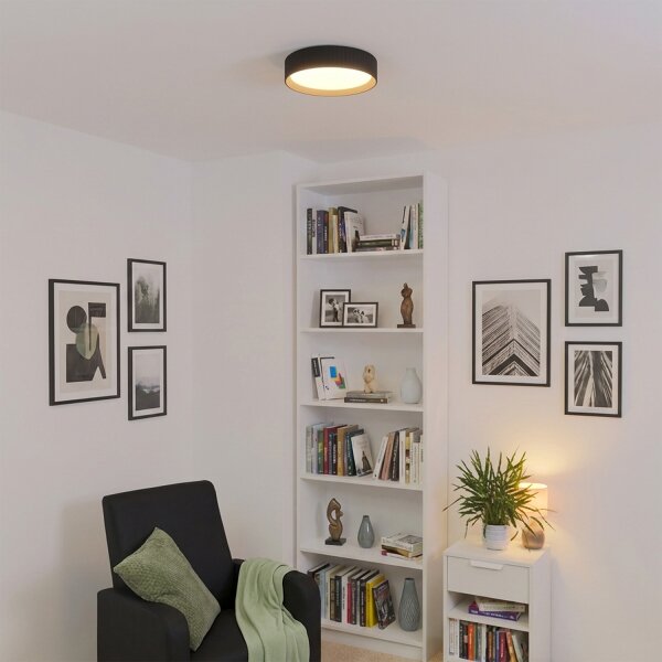 Brilagi - LED Stropní svítidlo LUCIA LED/24W/230V pr. 31 cm černá