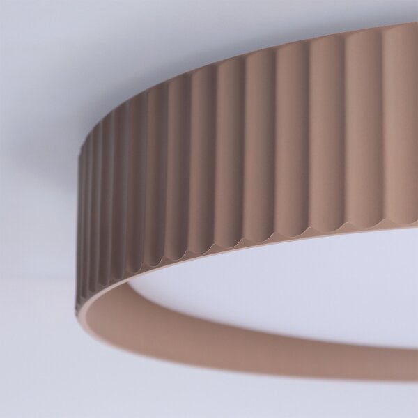 Brilagi - LED Stmívatelné stropní svítidlo LUCIA LED/48W/230V pr. 41 cm hnědá+DO
