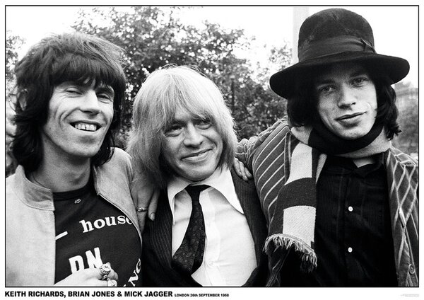 Plakát, Obraz - Rolling Stones - London 1968