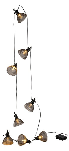 Livarno home Světelný LED řetěz (černá) (100376296003)