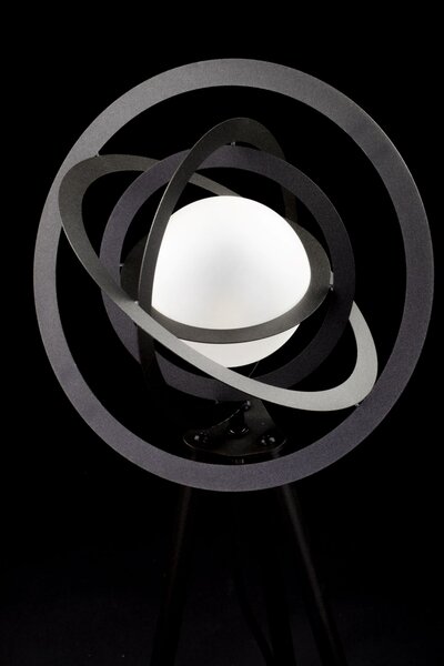 Stolní lampa moderní S-ANE-01, Varianta Černá