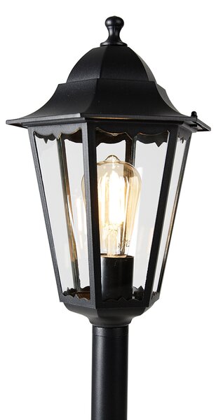 Chytrá venkovní stojací lucerna černá 120 cm vč. WiFi ST64 - New Orleans