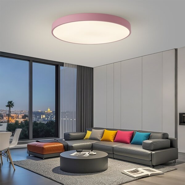 Brilagi-LED Stm svítidlo POOL SMART LED/128W/230V 100 cm Wi-Fi Tuya+DO růžová