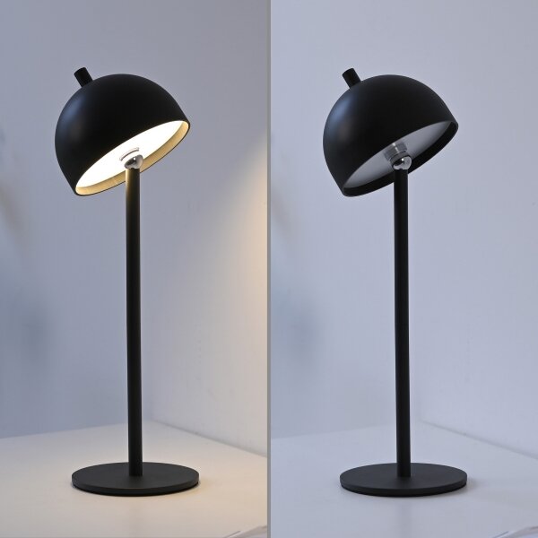 Schöner Wohnen 19244-18 - LED Stm. stolní lampa BELLIS LED/2,5W/5V IP54 černá
