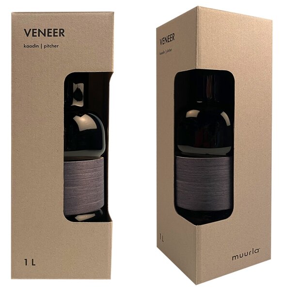 Muurla Karafa Veneer 1l, šedá