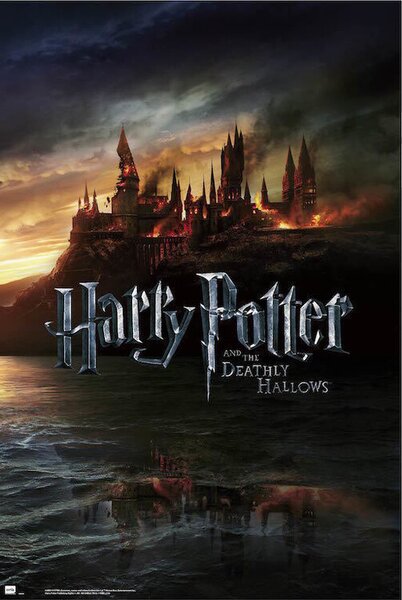 Plakát, Obraz - Harry Potter - Burning Hogwarts