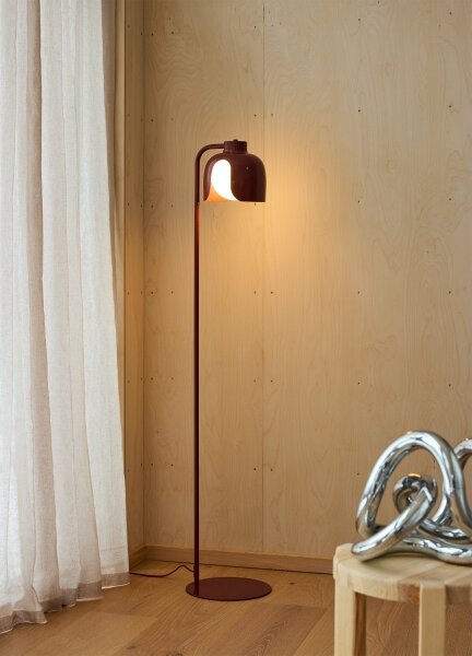 Osram - Stojací lampa DECOR COROLLE 1xE27/15W/230V červená