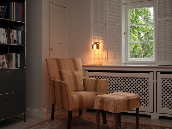 Osram - Stolní lampa DECOR COROLLE 1xG9/20W/230V oranžová