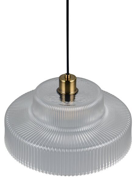 Závěsné svítidlo 1x E27 priehľadná IP20 TRIO Reality ABELLA R36761052