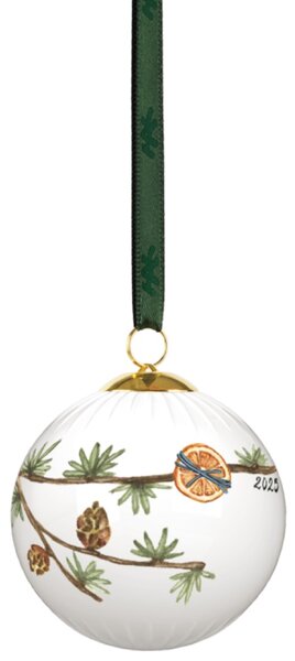 Kähler Design Porcelánová vánoční baňka Hammershøi Christmas - 2025 KD548