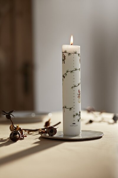 Kähler Design Adventní svíčka Hammershøi Christmas - 2025 KD550