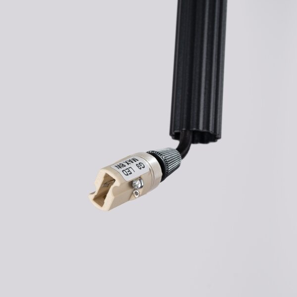Sollux SL.1867 - Lustr na lanku ARCHE 2xG9/8W/230V černá