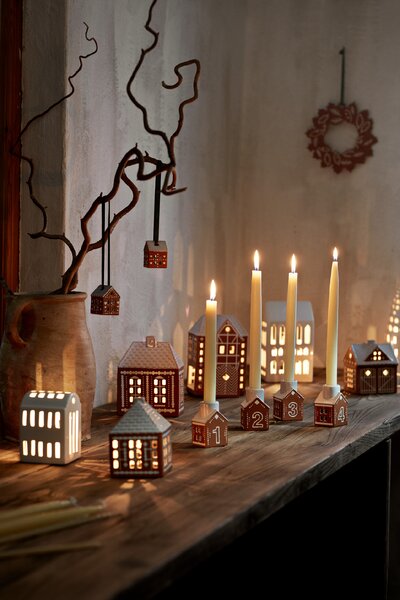 Kähler Design Adventní svícny Gingerbread KD553