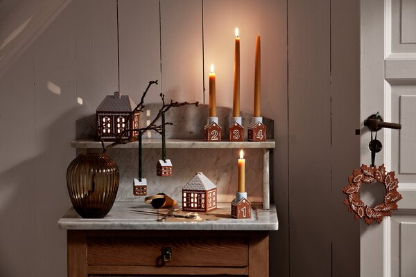 Kähler Design Adventní svícny Gingerbread KD553