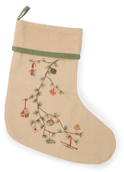 Kähler Design Vánoční punčocha Hammershøi Christmas - Sand KD555