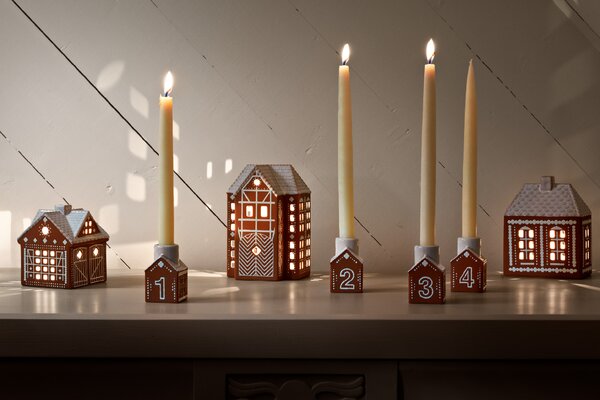 Kähler Design Adventní svícny Gingerbread KD553