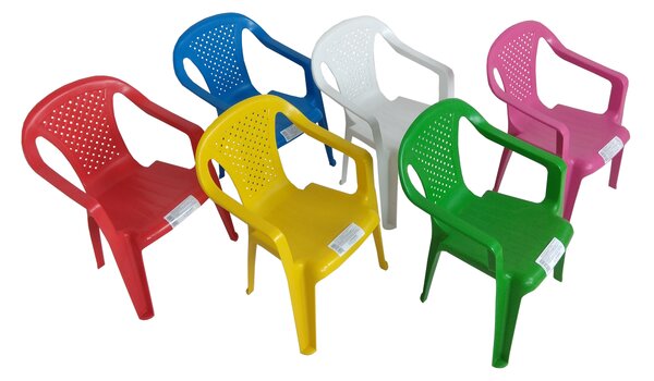 Dětská plastová židlička Bambini