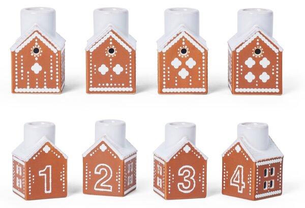 Kähler Design Adventní svícny Gingerbread KD553