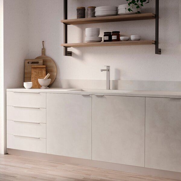 In-Design Nábytková úchytka Canya imitace nerez Rozteč úchytky (mm): 64