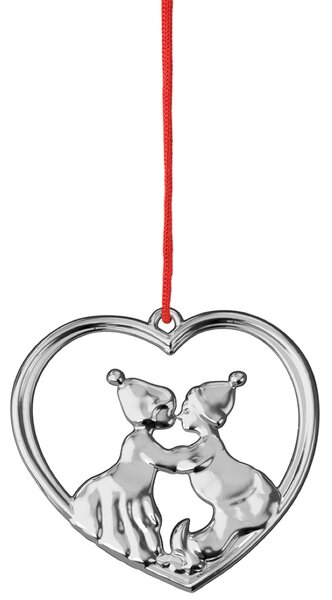 Rosendahl Vánoční ozdoba Kissing Elves - Silver RSD225