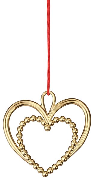 Rosendahl Vánoční ozdoba Pearl Heart - Gold RSD220