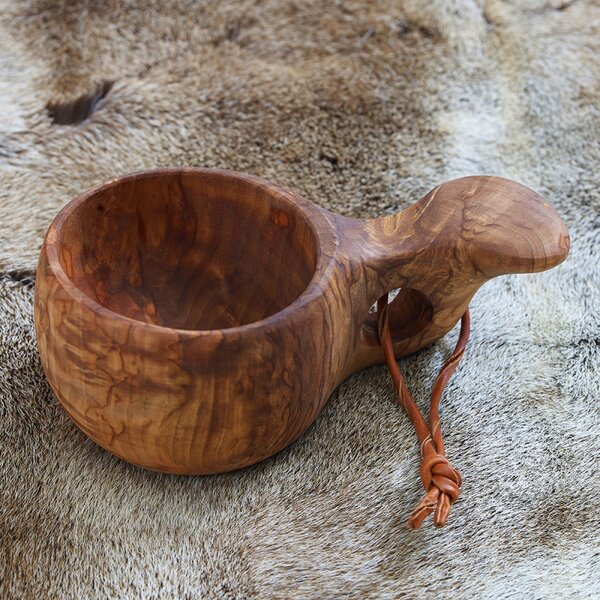 Pahkataide Finský hrnek Kuksa, bříza kadeřavá