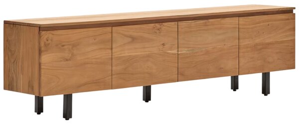 LÉTO -15% Kave Home Dřevěný TV stolek Uxue 200 x 40 cm