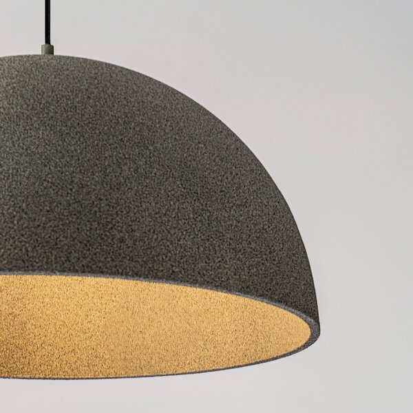 Nova Luce Šedé závěsné světlo Starla 60 cm