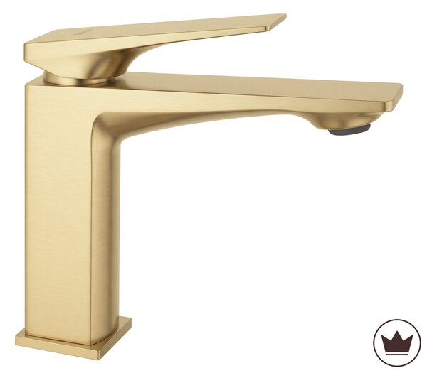 Rea Prime Premium, umyvadlová baterie h-150, zlatá matná, REA-B6775