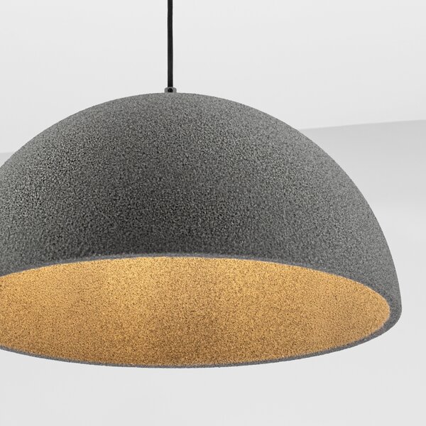 Nova Luce Šedé závěsné světlo Starla 50 cm